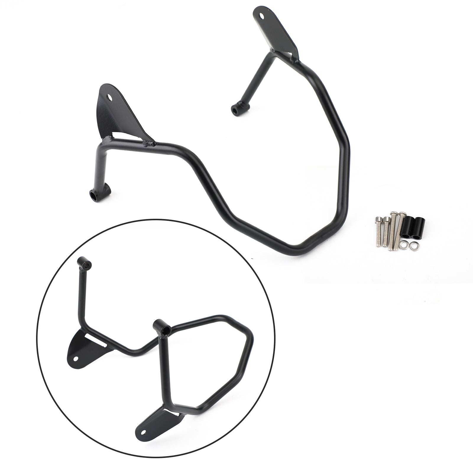 Front Fender Mudguard Crash Bumper Bar Protector Rod Fit for Honda ADV150 2020-2023 Generic