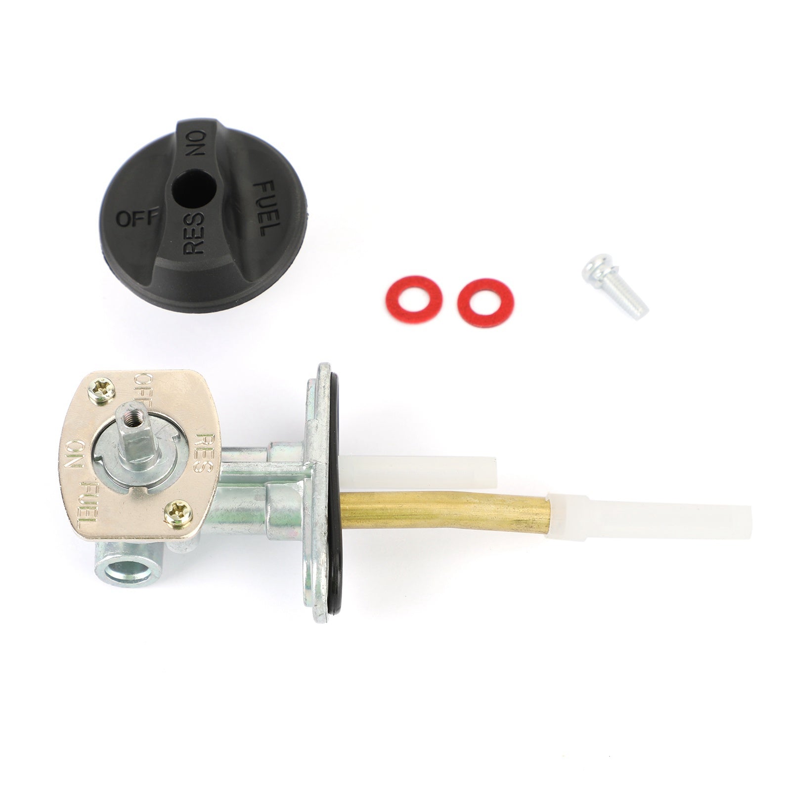 VÁLVULA DE COMBUSTIBLE PETCOCK apto para Arctic Cat 250 300 400 454 500 2x4 4x4 0470-344 Genérico