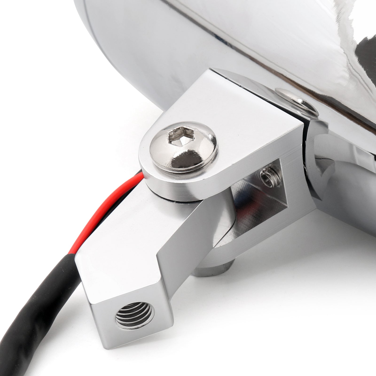 Motorcycle 5 1/2'' Bullet Headlight Lamp For Chopper Bobber Old School Custom