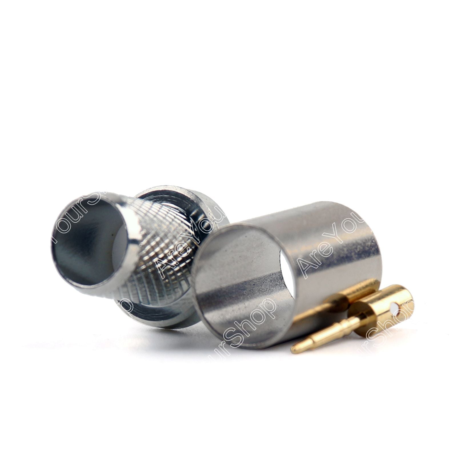 10Pcs Connector SMA Male Plug Crimp RG8 RG213 LMR400 RG214 9913 Cable Straight