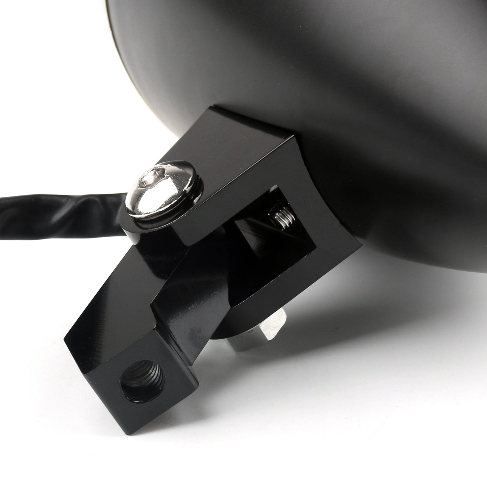 Motorcycle 5 1/2'' Bullet Headlight Lamp For Chopper Bobber Old School Custom