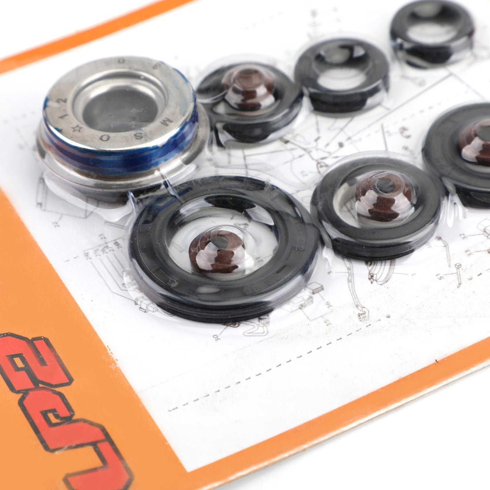 11pcs Engine Oil Seal Kit Set for Honda CRF250L 2013-2017 crf250l CRF-250L Generic