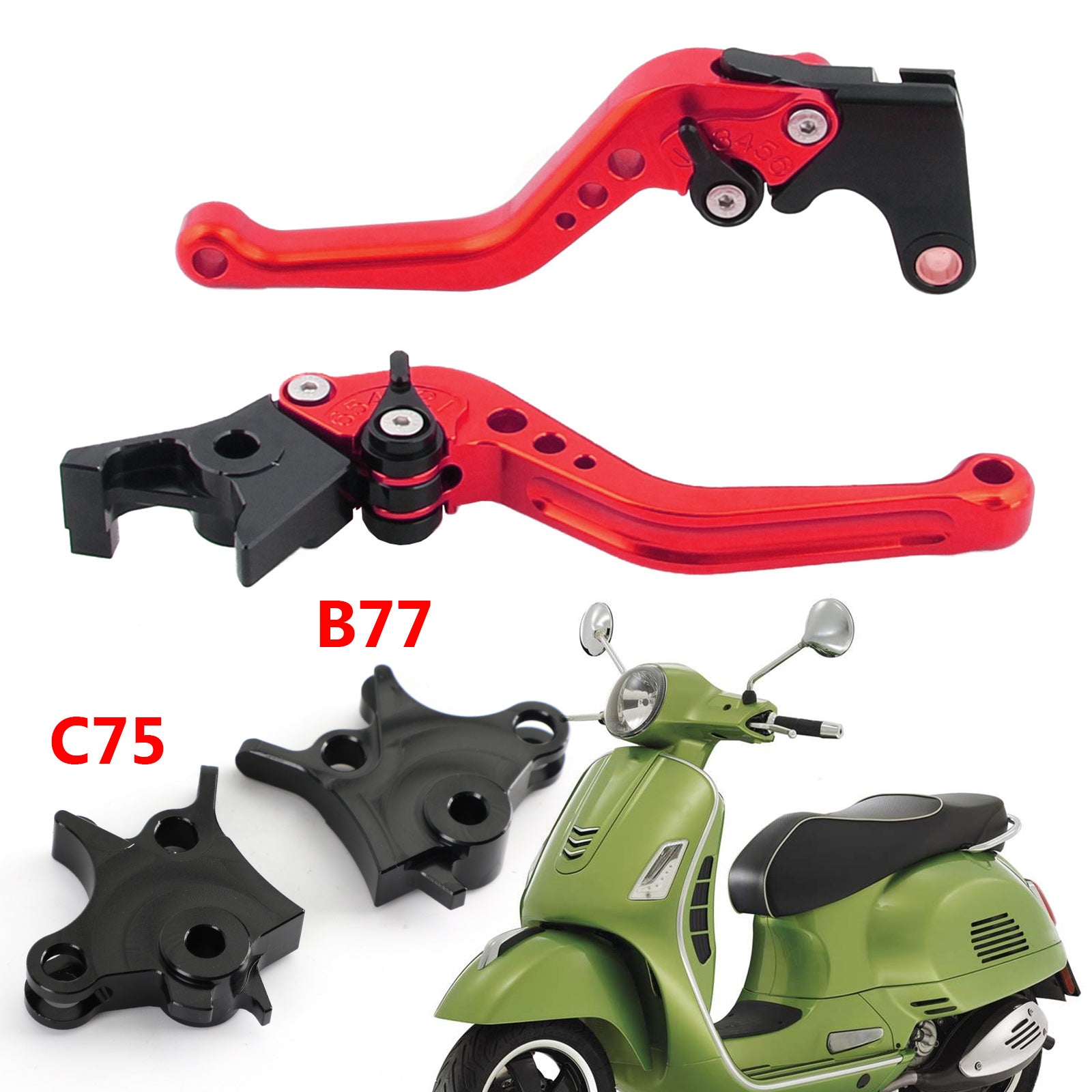 Motorcycle Short Clutch Brake Lever fit for BMW R1200GS Adventure (LC) 2014-2018 Generic