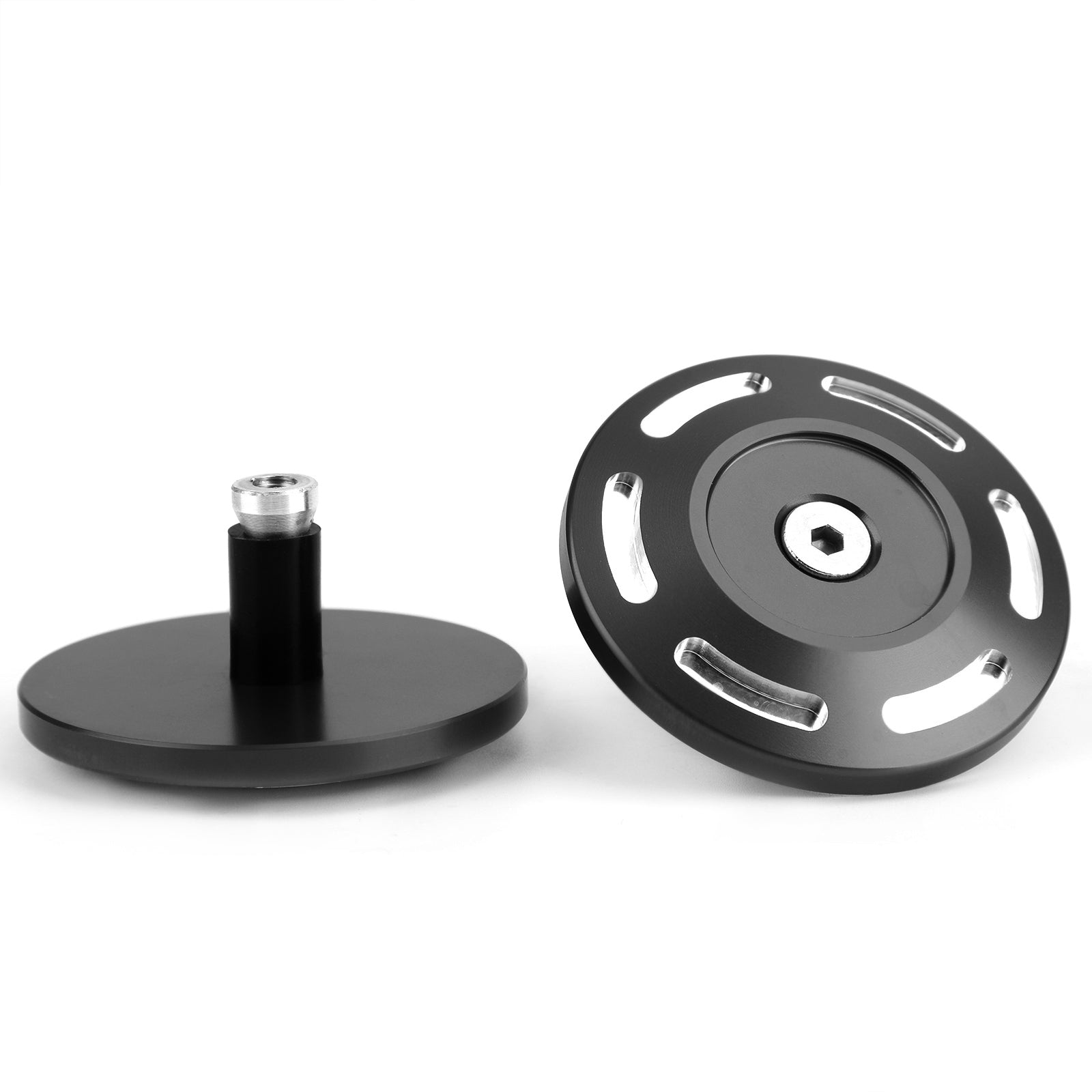 BMW S1000XR 2015, 2016, 2017, 2018, 2019용 빌릿 알루미늄 프레임 플러그 캡 커버 2개 (일반)