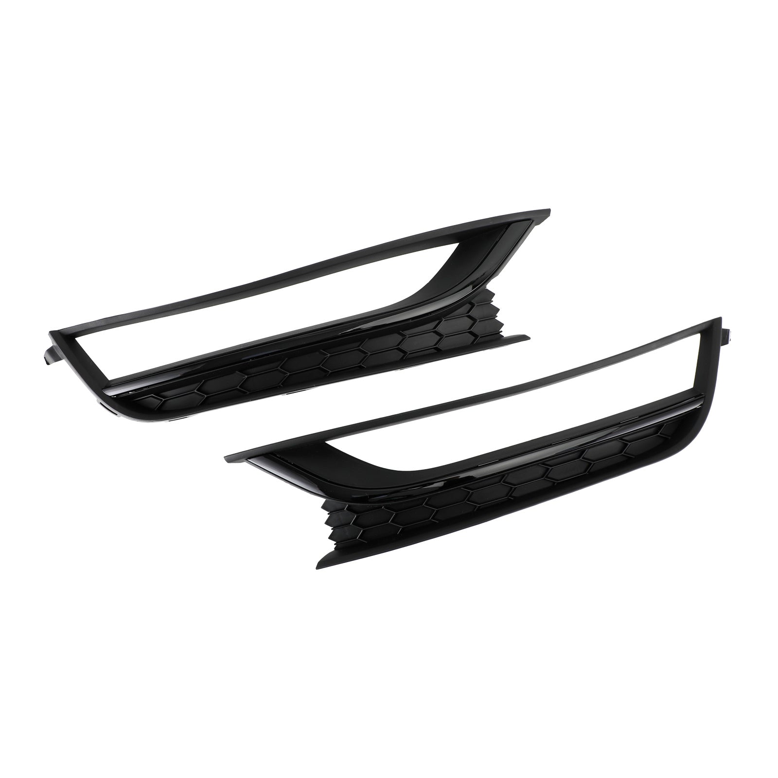 폭스바겐 파사트 2012-2015 블랙 2개 전면 허니콤 주행 안개등 커버