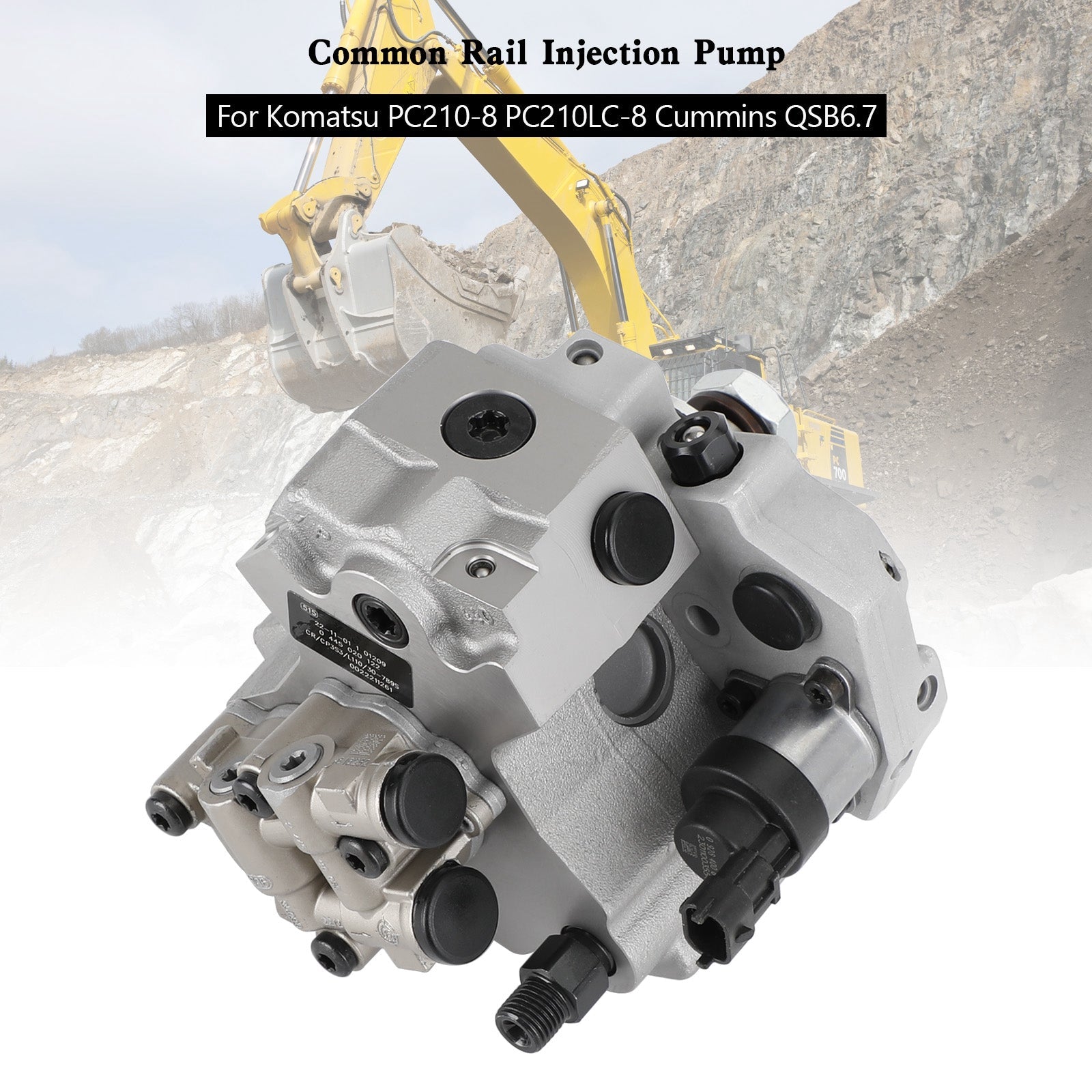 보쉬 커민스 QSB6.7 고압 연료 분사 펌프 0445020122 CP3 5256607 4988593 3975701 4941066 0445020043