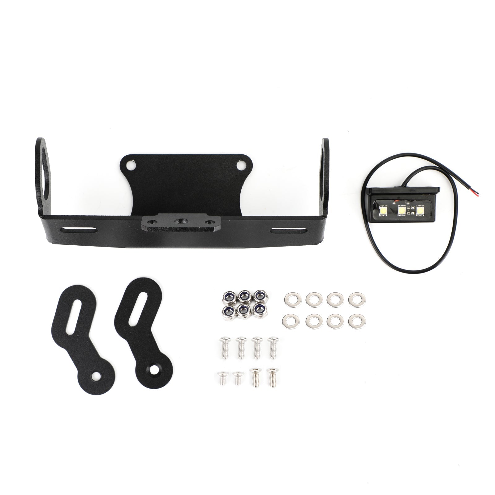 야마하 MT07/09/10 트레이서 제네릭용 오토바이 번호판 홀더 프레임 브라켓