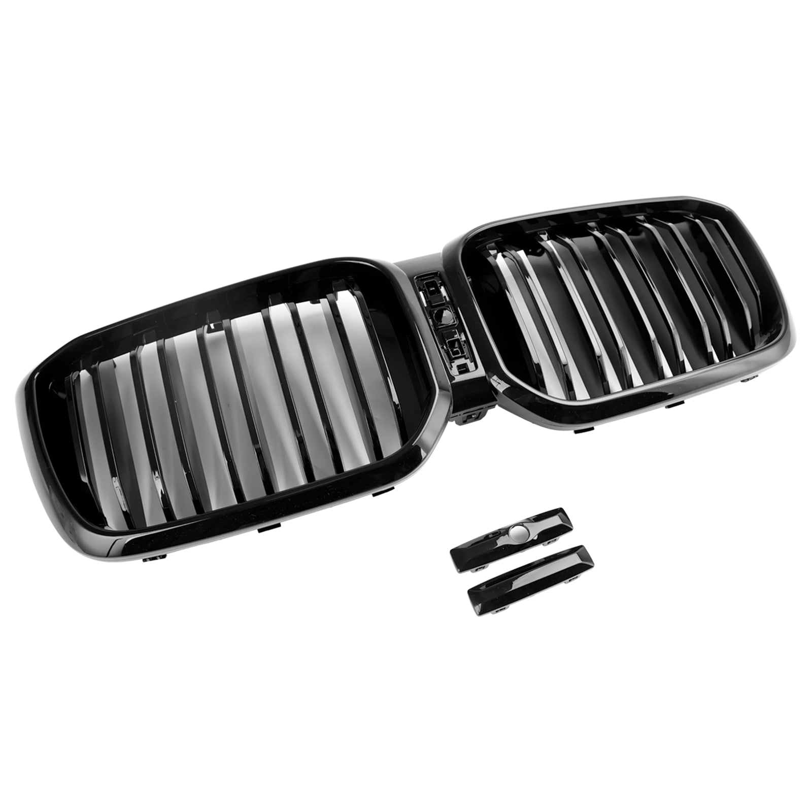 BMW X3 X4 G01 G02 2022 2023 Parrilla frontal tipo riñón negra brillante