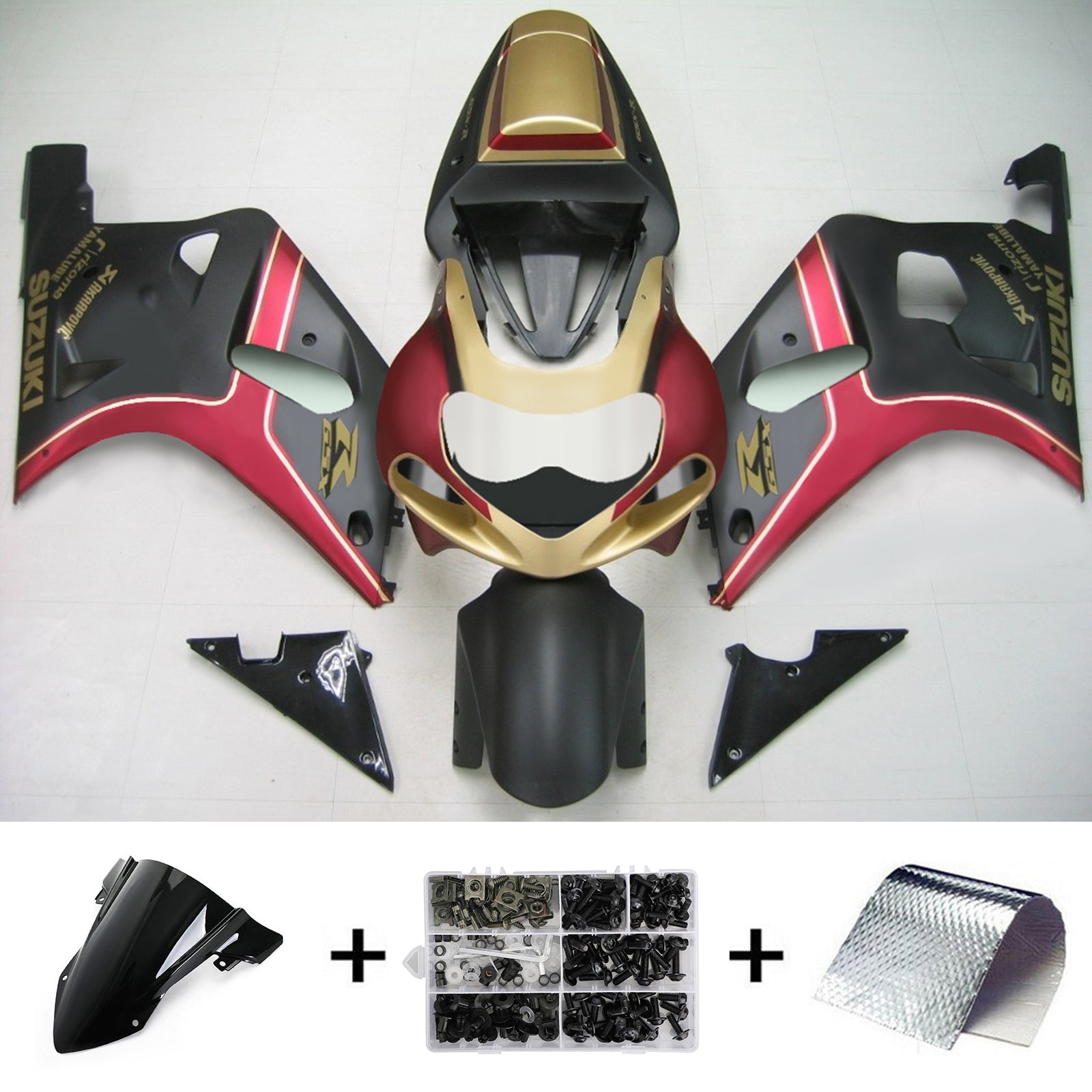 Suzuki GSXR750 2001-2003
Fairing Kit Bodywork Plastic ABS