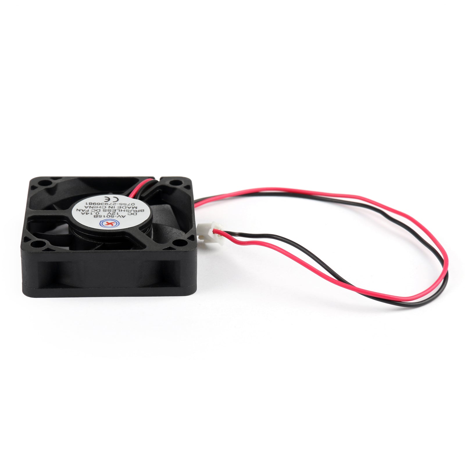 10PCS DC Brushless Cooling PC Computer Fan 12V 5015B 50x50x15mm 0.14A 2 Pin Wire