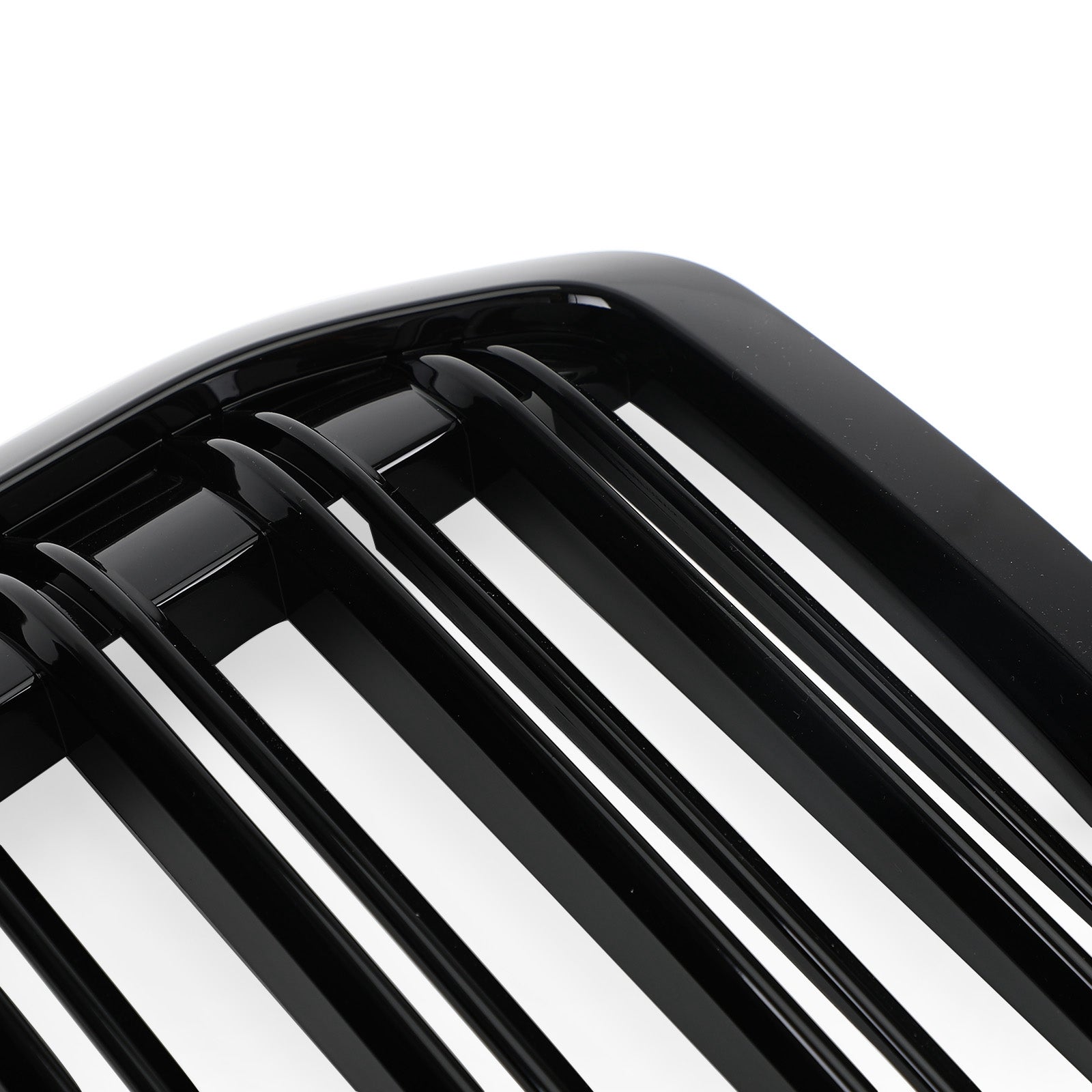 Parrilla de rejilla de riñón negra brillante de doble costilla 51138745730 para BMW X7 G07 2019-2021 genérico