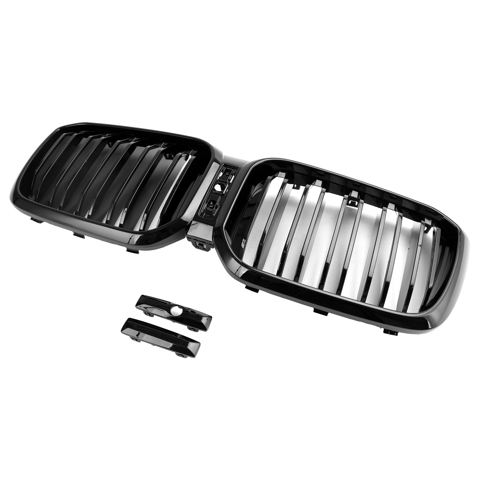 BMW X3 X4 G01 G02 2022 2023 Parrilla frontal tipo riñón negra brillante