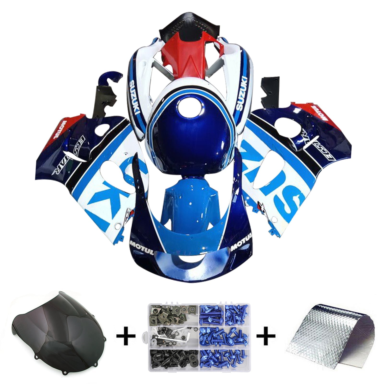 Suzuki GSXR600 1996-2000 GSXR750 1996-1999 Fairing Kit Bodywork