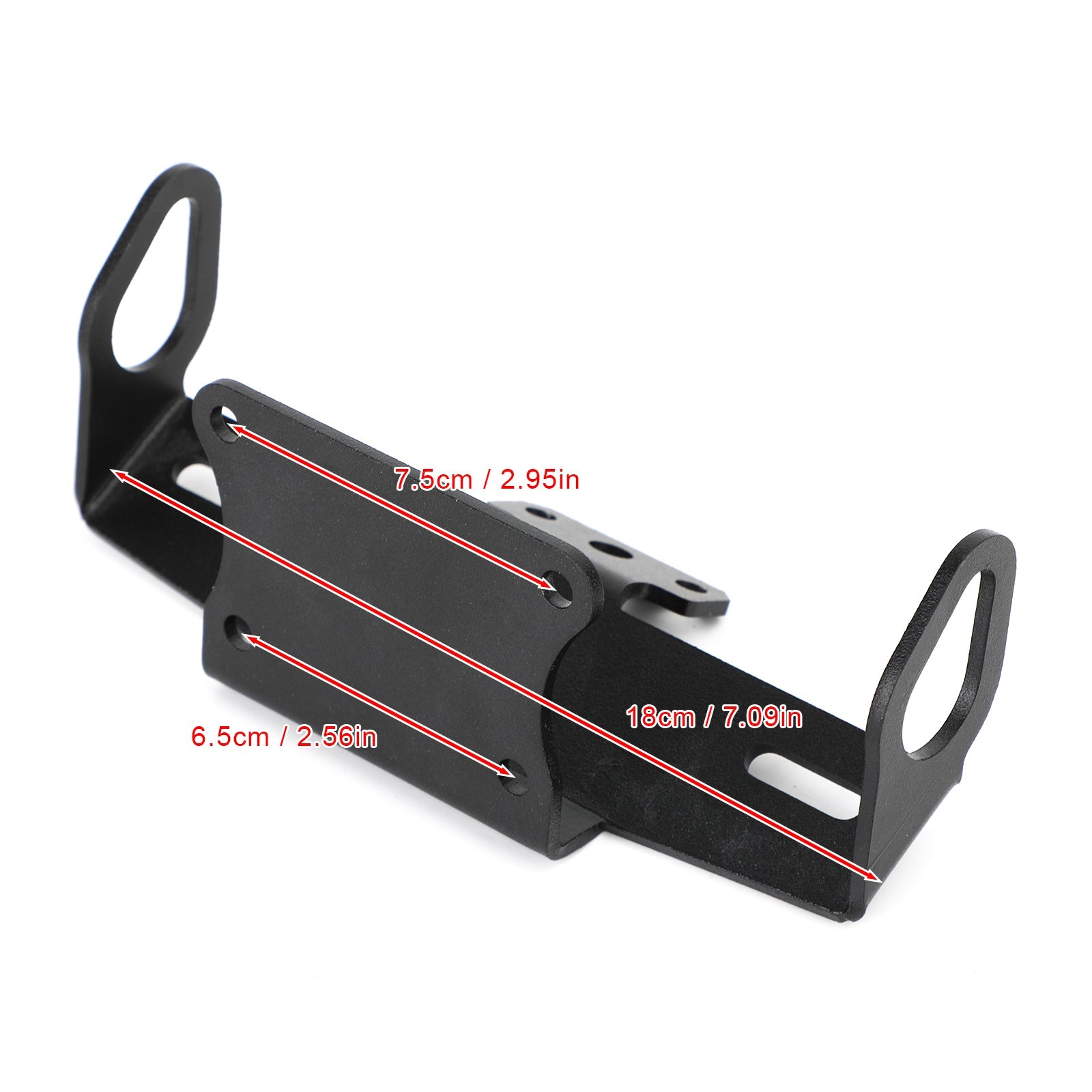 야마하 MT07/09/10 트레이서 제네릭용 오토바이 번호판 홀더 프레임 브라켓