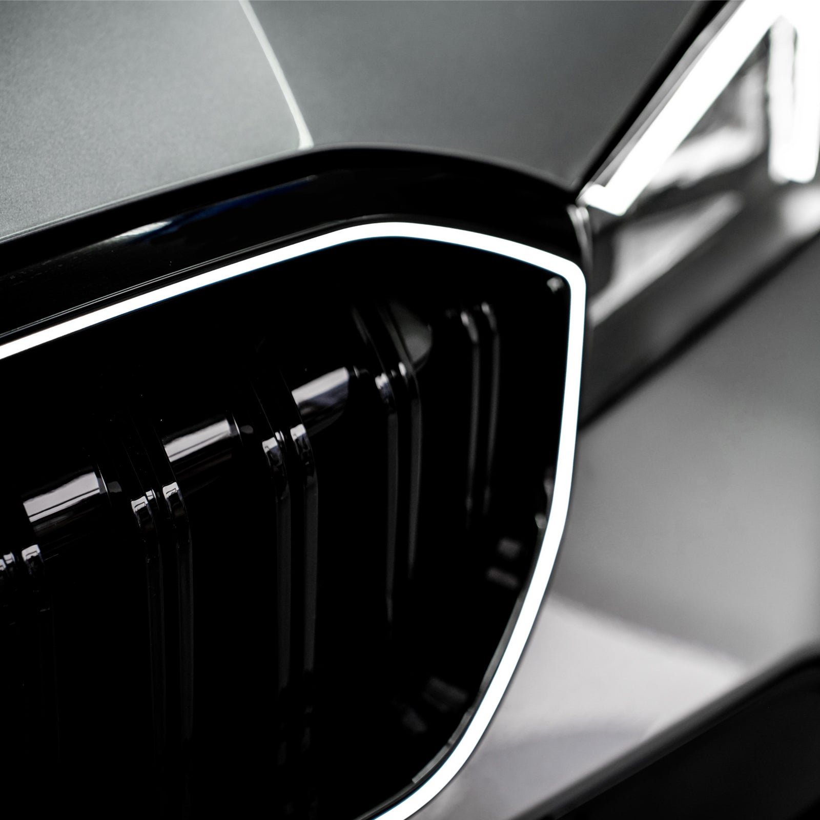 BMW 3 Series G20 G28 2023-2024 Gloss Black Front Kidney Grille Mesh