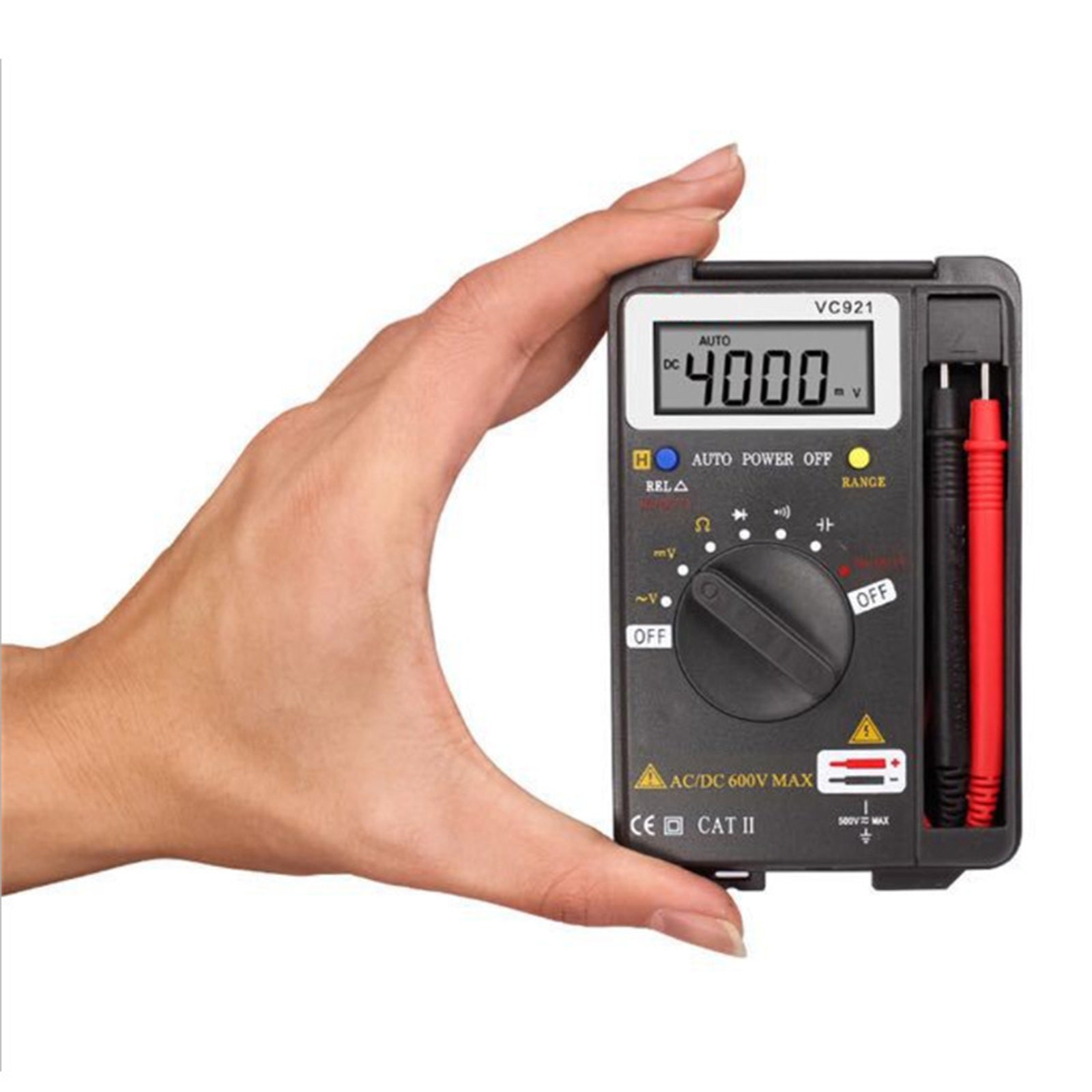 VC921 Portable Integrated Personal Handheld Pocket Mini Digital Multimeter