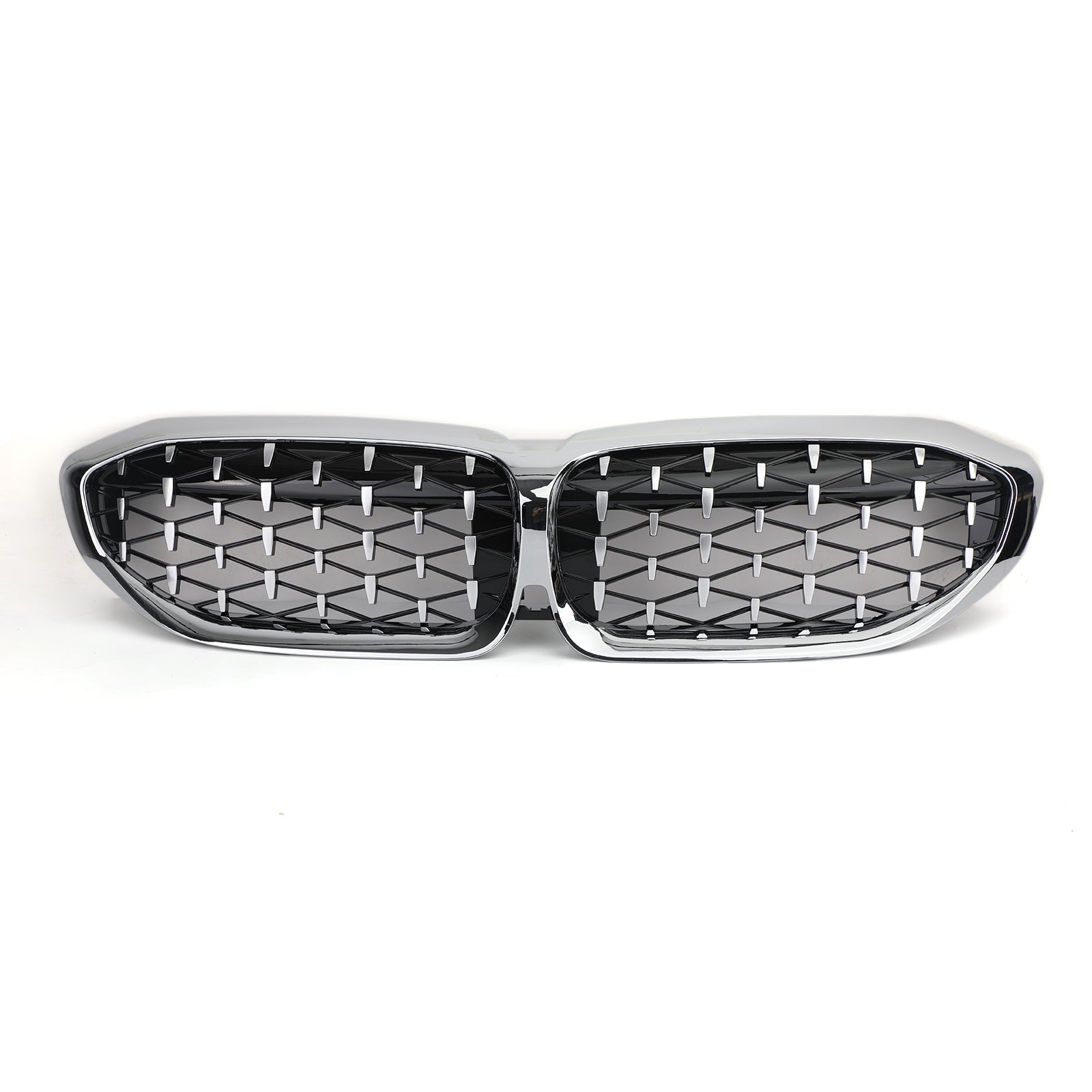 Diamond Style Grill For BMW New 3 Series G20 Racing Chrome Front Kidney Grille Generic