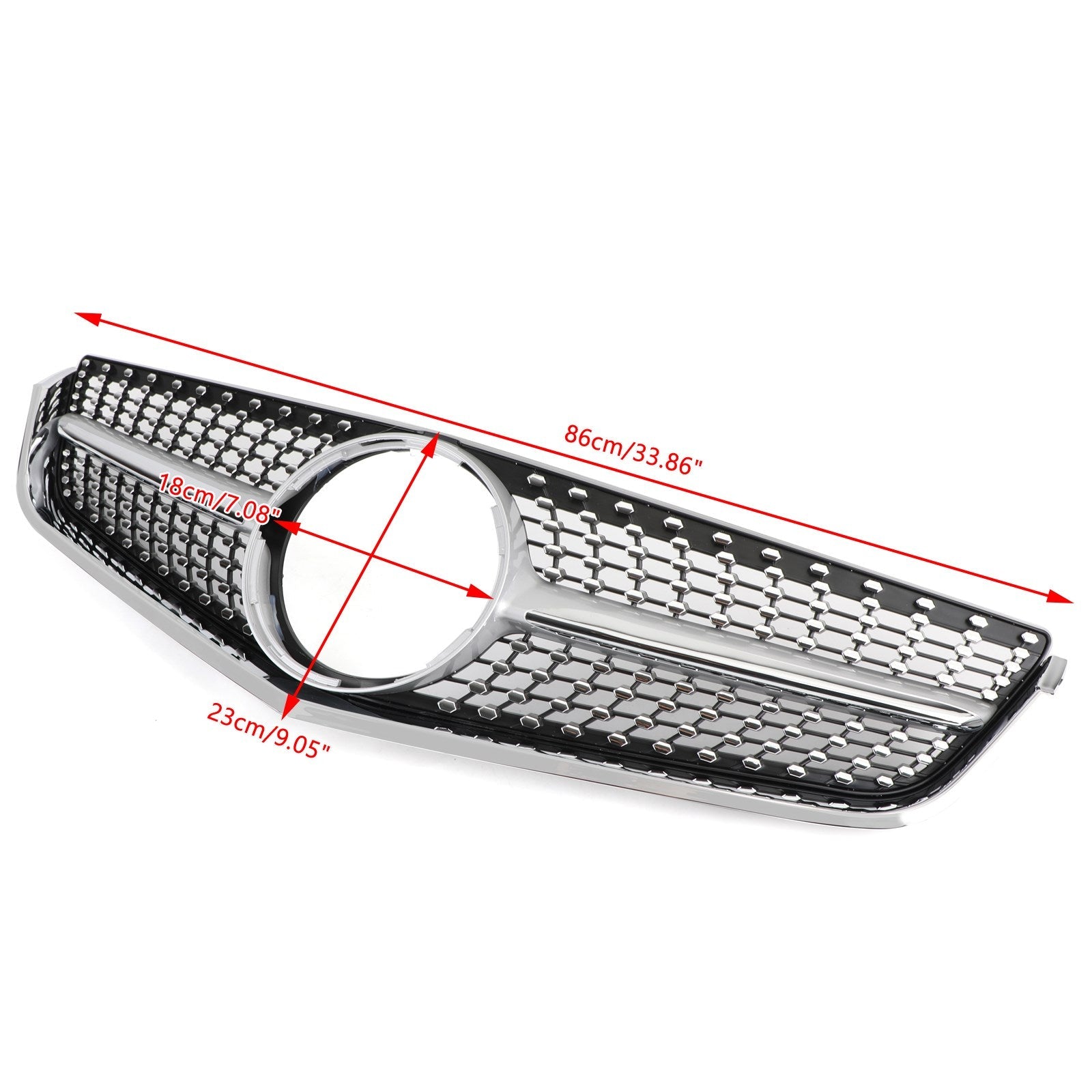 Front Grille fit 2009-2013 Mercedes W207 C207 E-Class Coupe Convertible AMG Generic