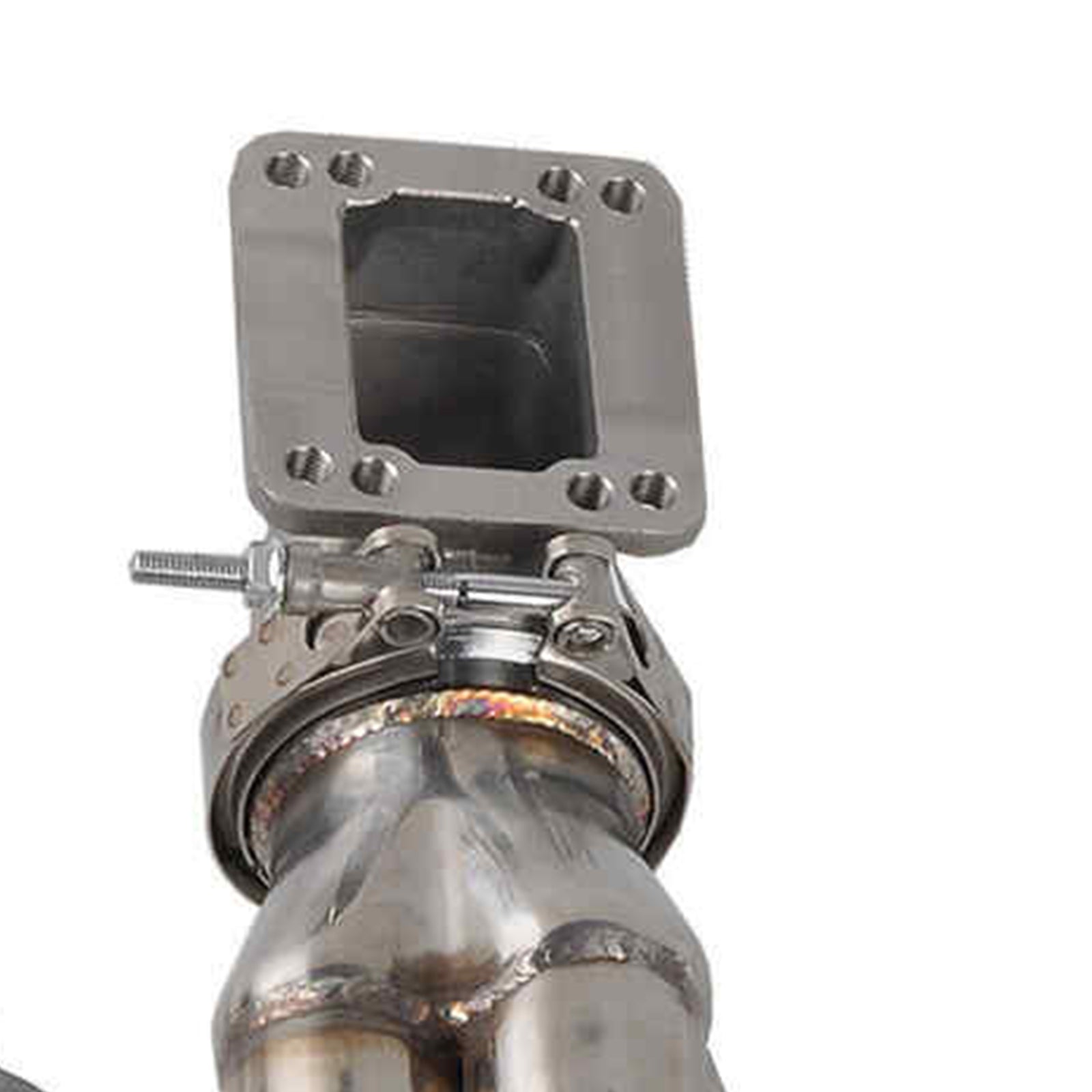 터보 배기 매니폴드 헤더 핏 LS1 LS6 LSX V8 + 엘보 T3 T4 3.0" V 밴드