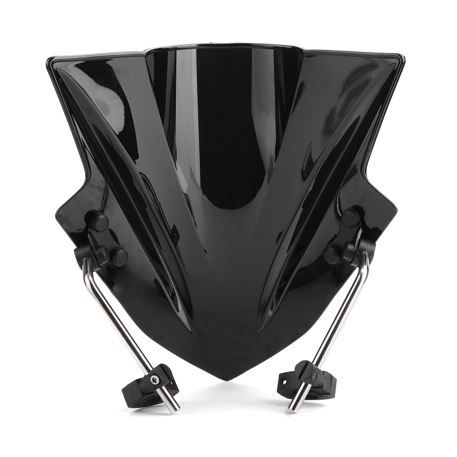 Universal 7/8'' 22mm Handlebar ABS Plastic Motorcycle Windshield WindScreen Generic