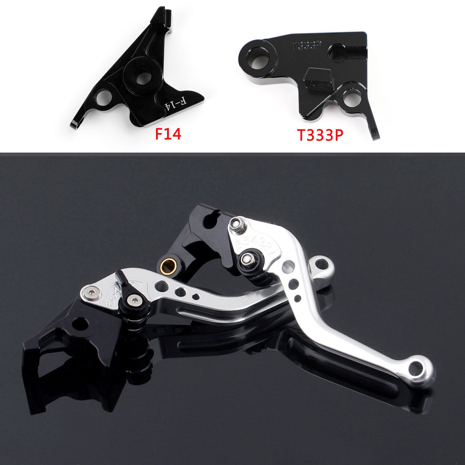Short Clutch Brake Lever fit for Trident 2022 Bonneville T120 Bobber 2019 Generic