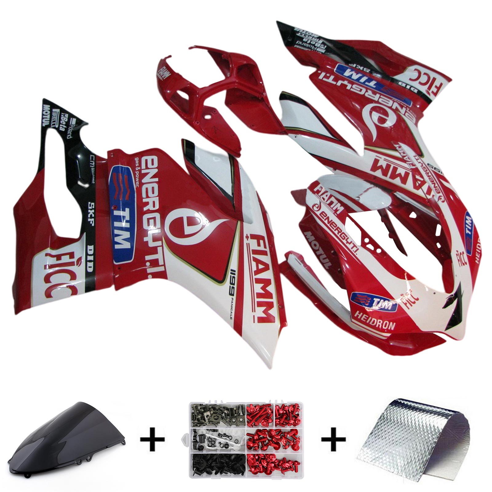 Ducati 1199 899 2012-2015 Fairing Kit Bodywork Plastic ABS