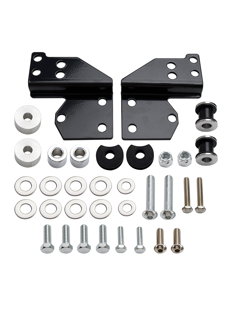 로드 킹 로드 글라이드 스트리트 글라이드 1997-2008 등받이 시시 바 도킹 하드웨어