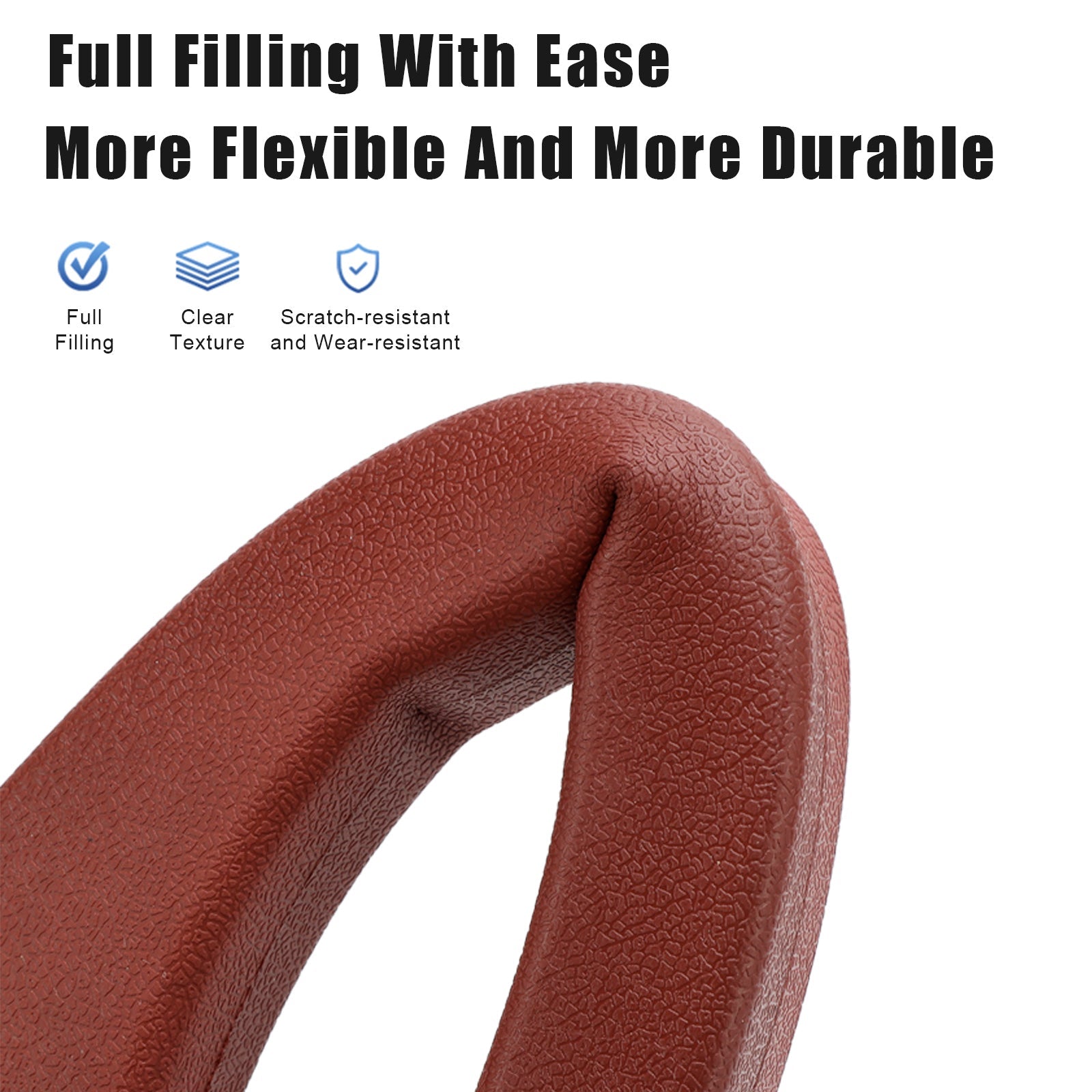 Claret Car Seat Gaps Filler Crevice Blocker Console Side Fill Strip Universal