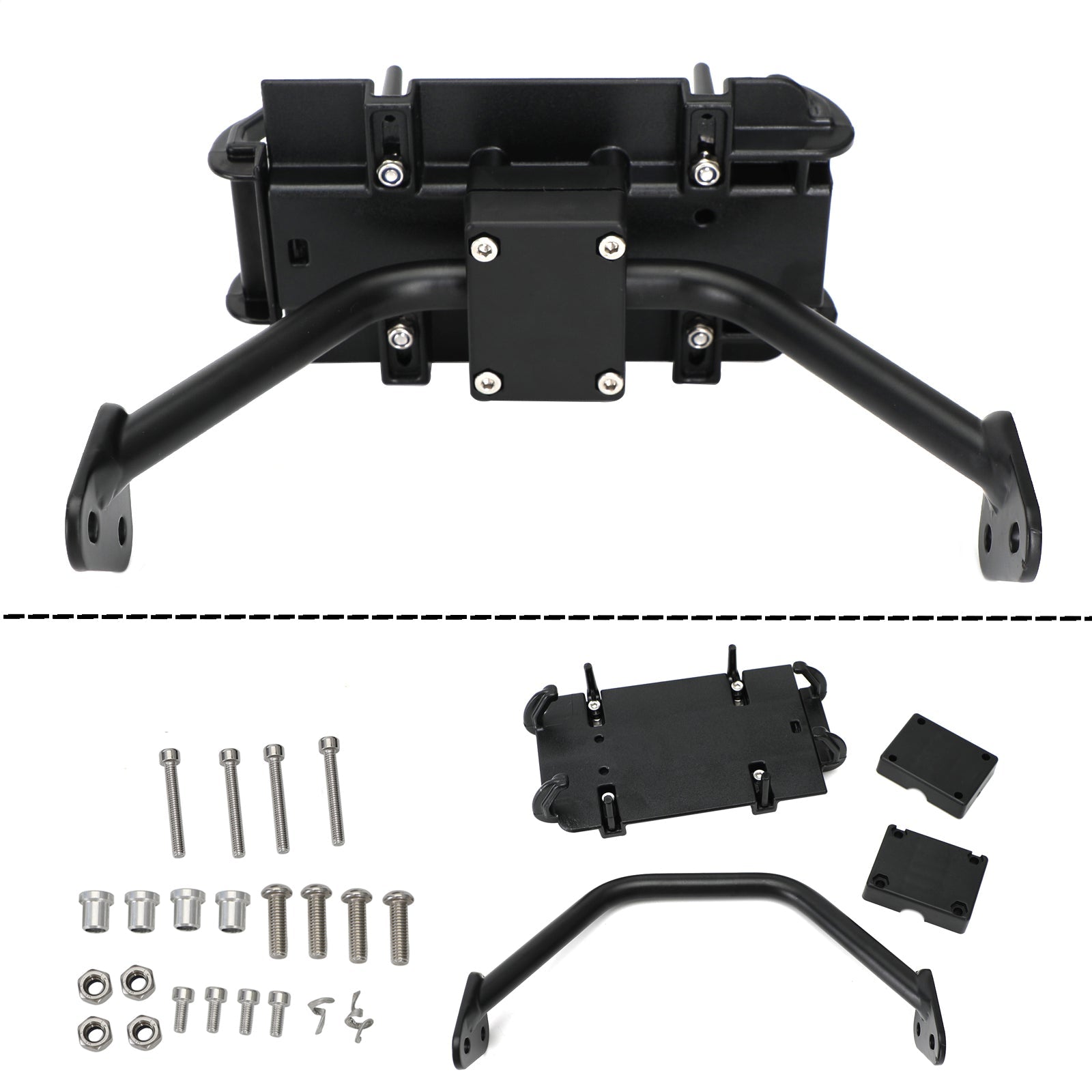 Navigation Bracket Phone Gps Bracket Black Fits For Bmw S1000Xr 2015-2019 Generic