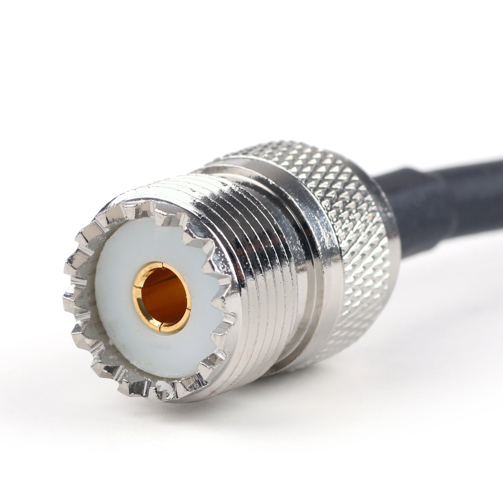 50cm RG58 Cable BNC Male Plug To SO239 UHF Female Jack Straight Pigtail 20in