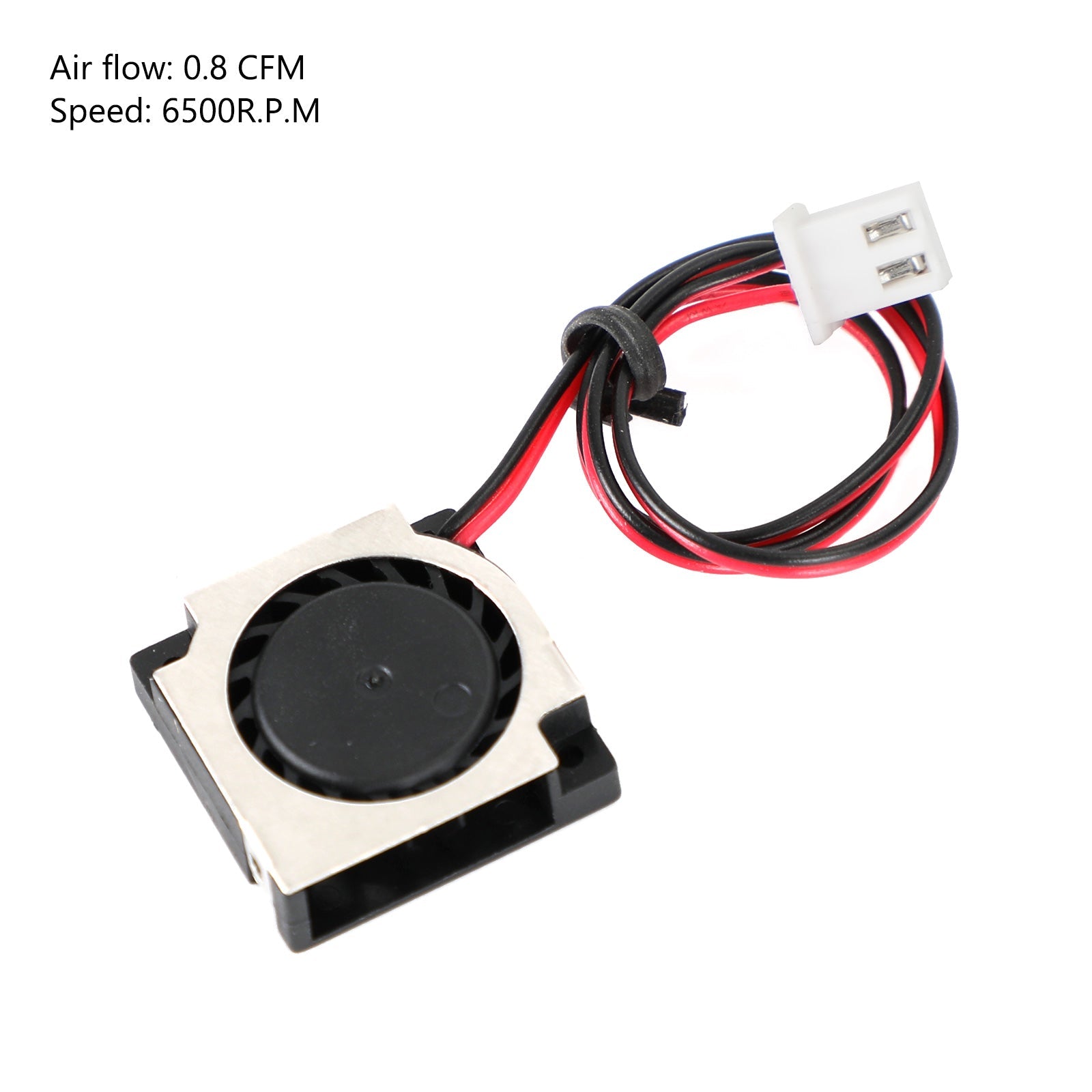 무브러시 DC 냉각 블로워 팬 5V 20065VS 20x20x6mm 슬리브 2핀 와이어