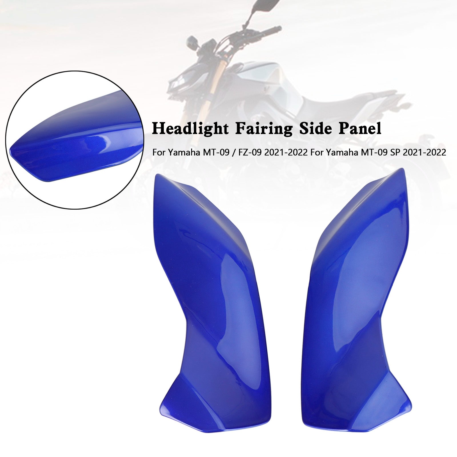 Headlight Fairing Side Panel For Yamaha MT-09 FZ09 MT-09 SP 2021-2022