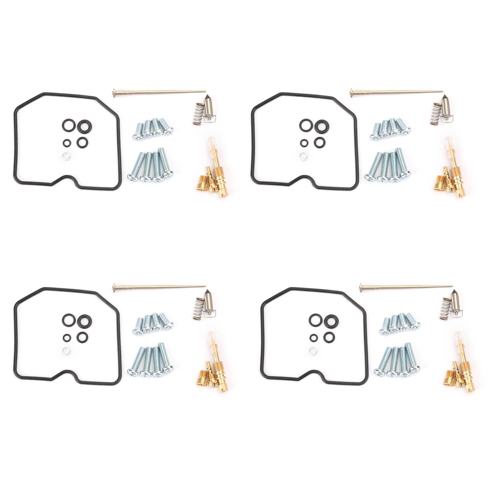 Carburetor Rebuild Repair Kit For Kawasaki Ninja 600R ZX600C ZX600F 95-97 ZX-6R Generic