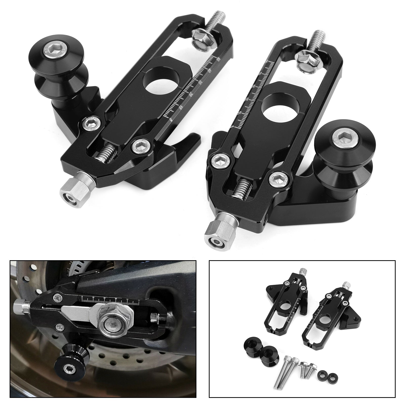 Ajustadores de cadena con tensores de carrete Catena para Honda CB650R CBR650R 2019-2023 Genérico