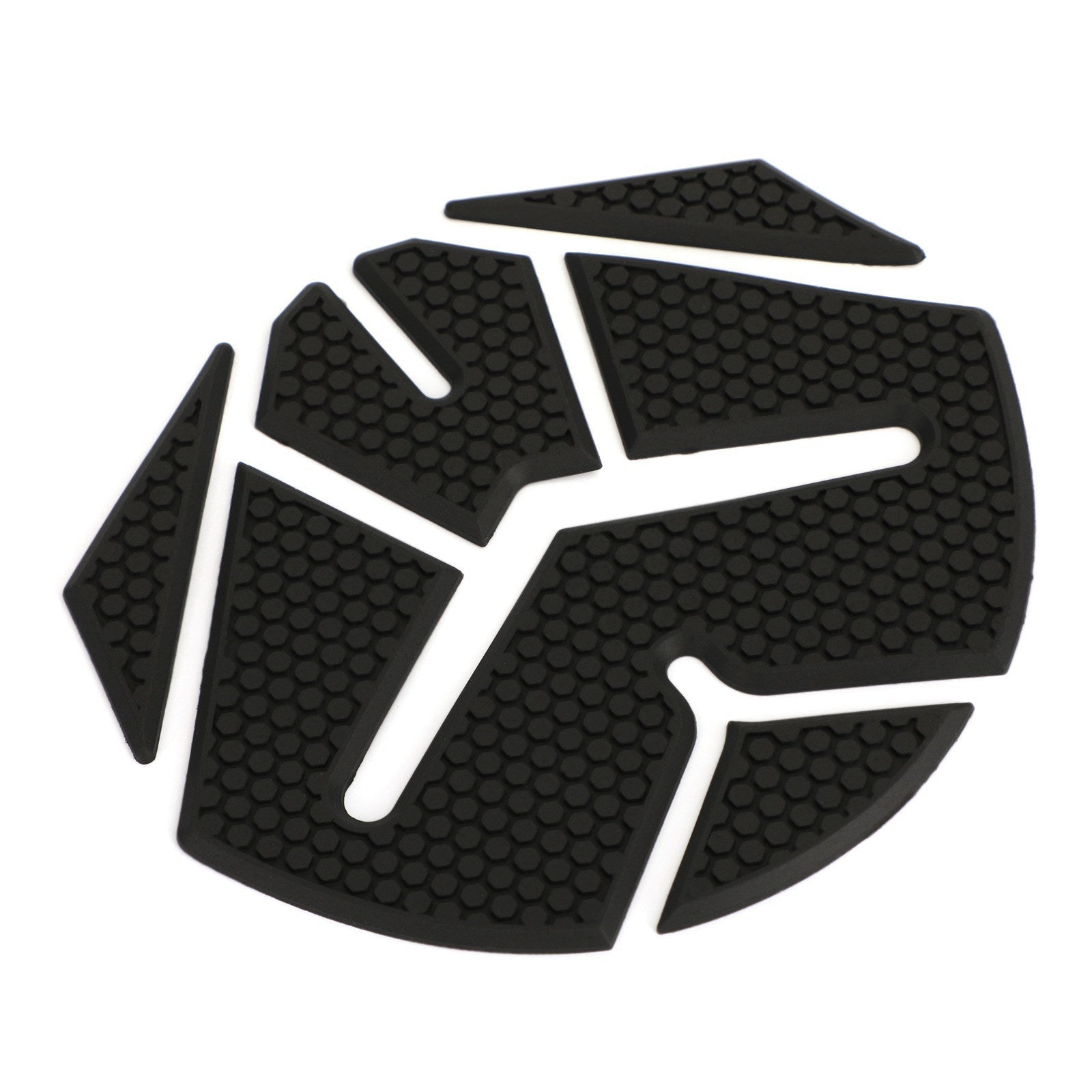 Motorcycle Motorbike Rubber Petrol/Fuel Tank Pad Scratch Protector New In Black Generic