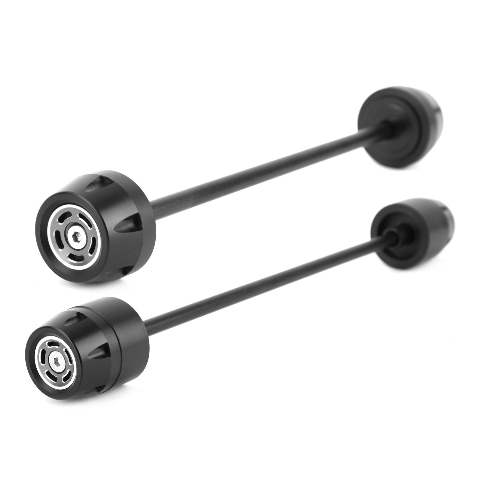 Front + Rear Wheel Crash Protector Bobbins Titan Fit for Ducati Scrambler 15-20