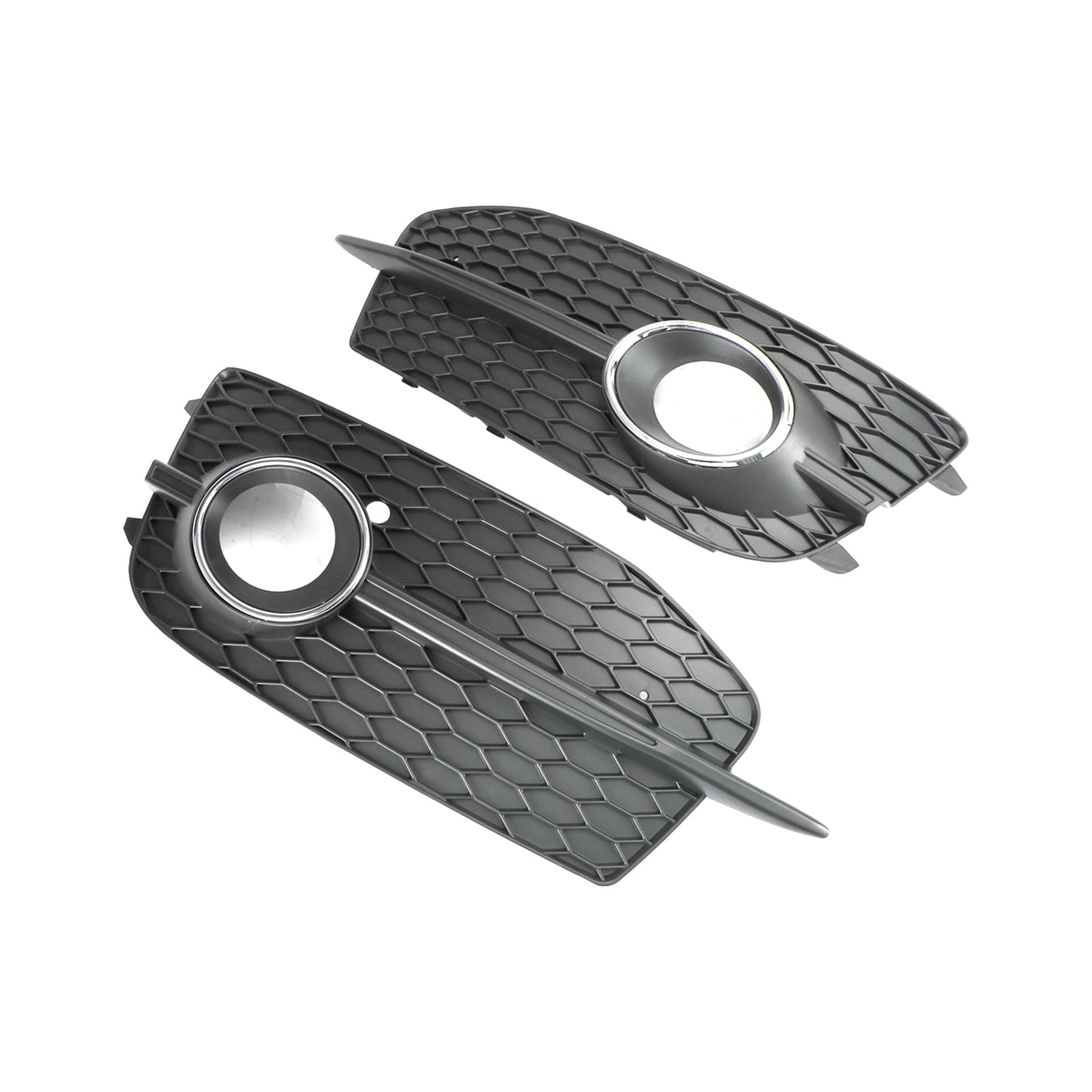 Audi Q3 S-Line 2012-2014 2PCS Bumper Fog Light Grill Grille 8U0807681DSP9