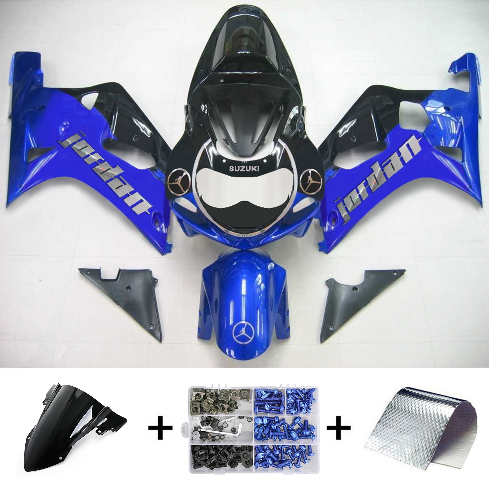 Suzuki GSXR750 2001-2003
Fairing Kit Bodywork Plastic ABS