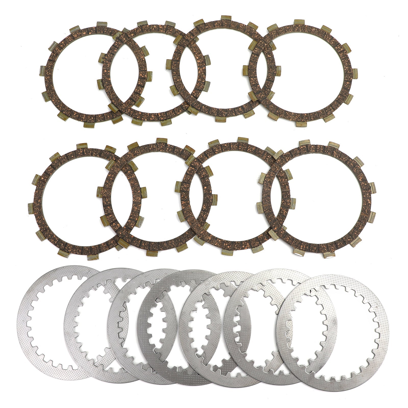 Clutch Kit Steel & Friction Plates fit for Yamaha TT500 SR400 SR400SP SR500 Generic