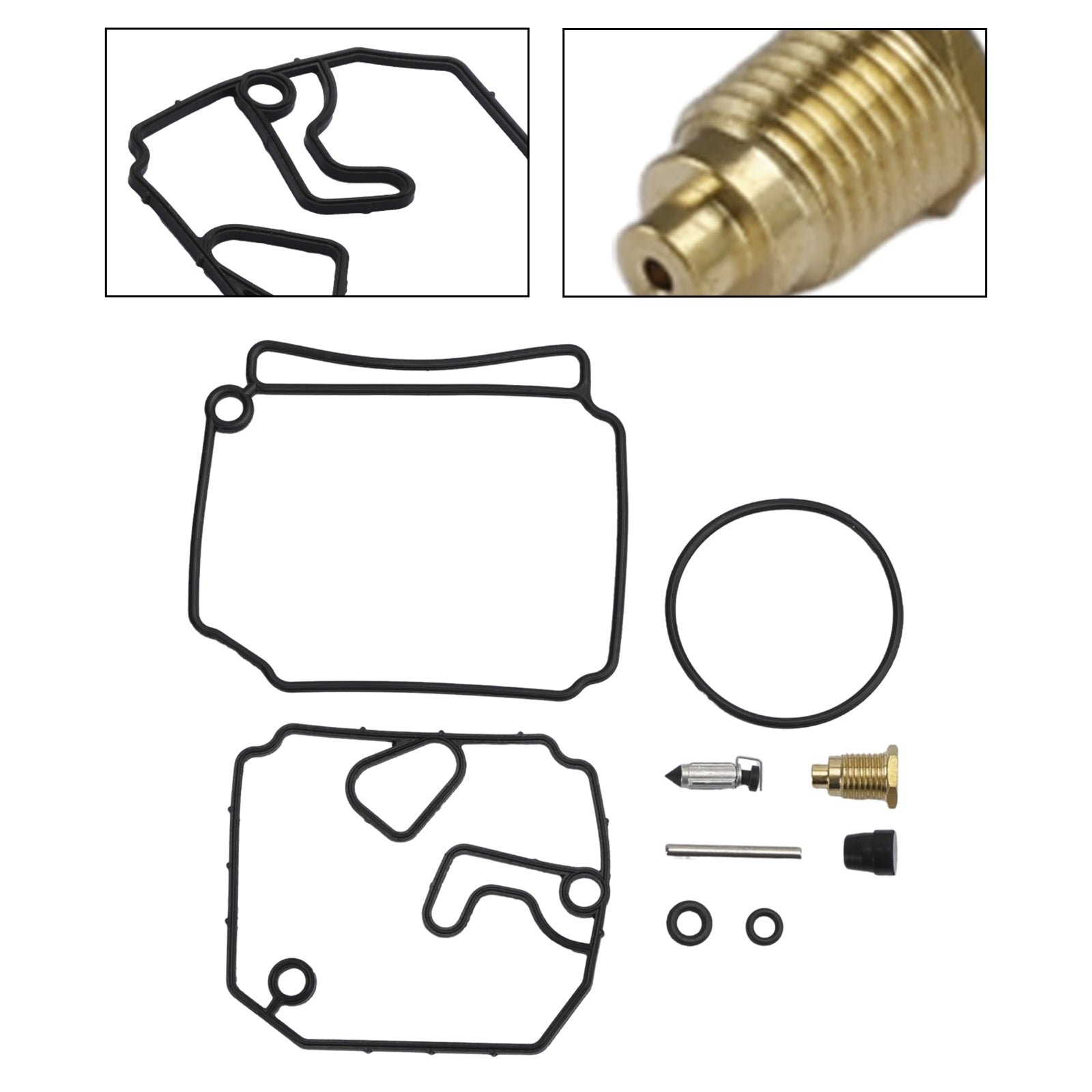 야마하 75HP P75 80HP 80A 90HP 90A 6H1-W0093-10용 기화기 기화기 재조립 키트