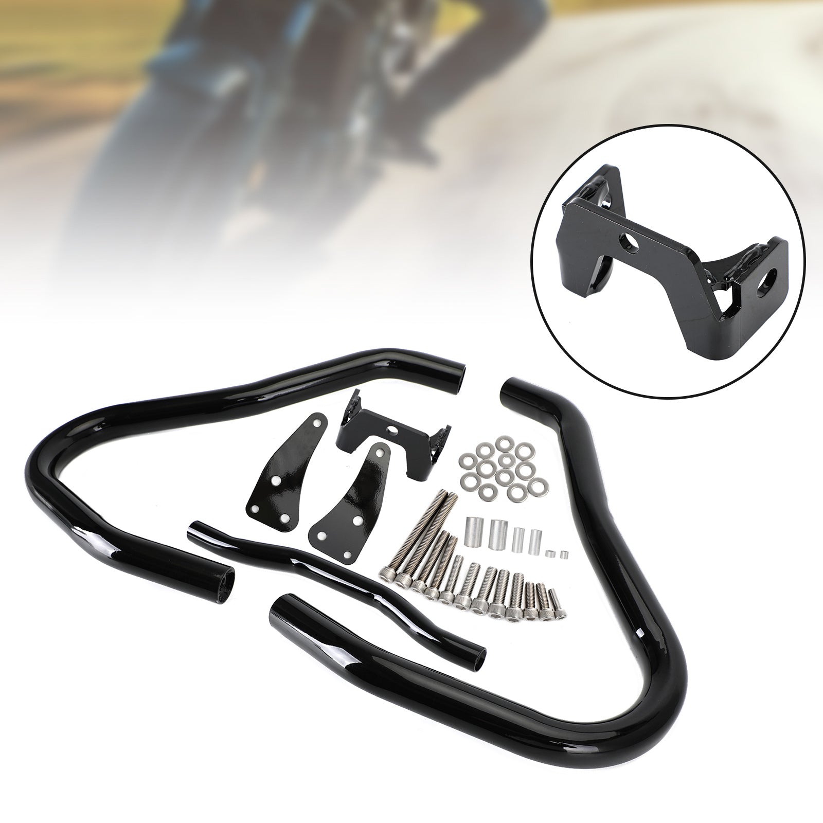 Engine Guard Crash Bar Frame Protector Bumper For Bmw Roadster R18 R 18 21-22 Chrome Generic