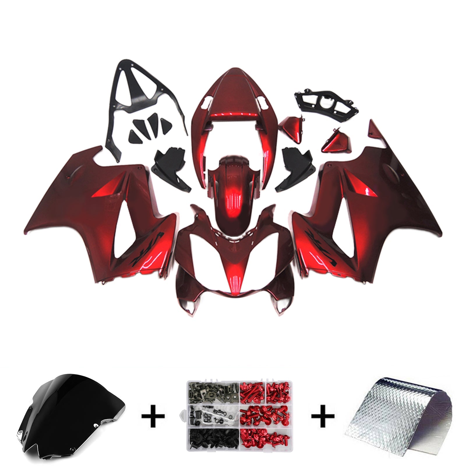 Honda VFR800 2002-2012 ABS Plastic Bodywork Fairing