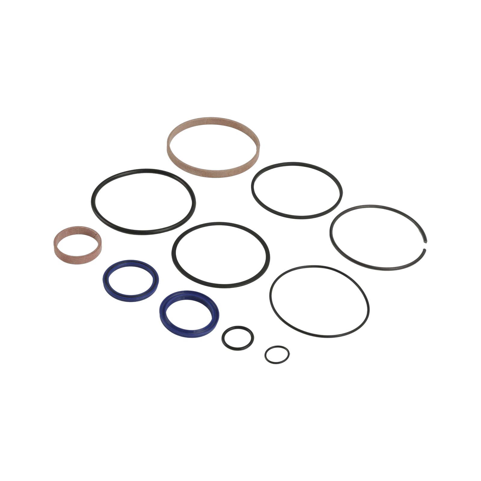 4.5인치 보어 x 1.75인치 로드 실린더 유압식 통나무 분할기 실린더 재구축 씰 키트