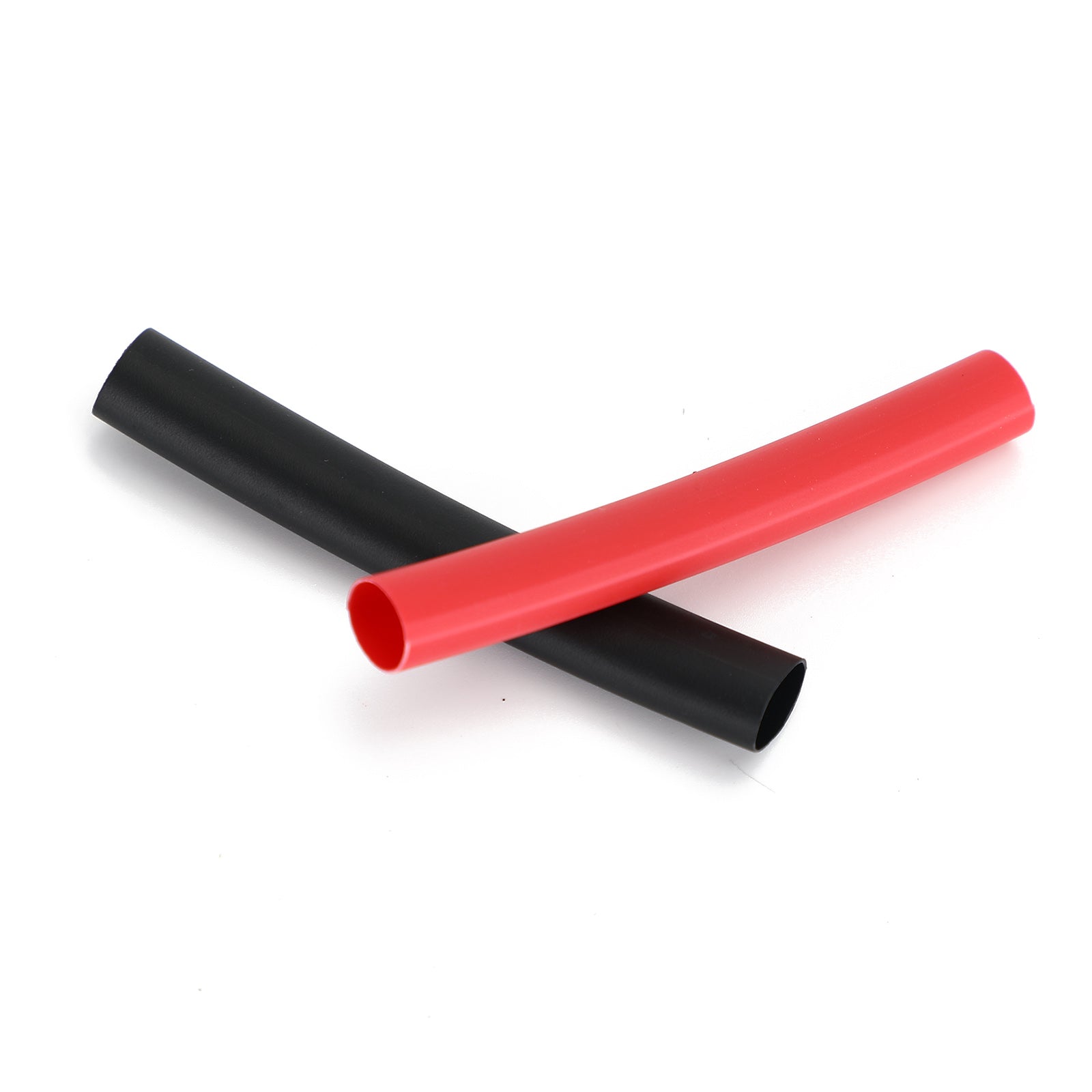 300Pcs 3:1 Dual Wall Adhesive Heat Shrink Tubing 10 Sizes 2 Color Kit Black Red