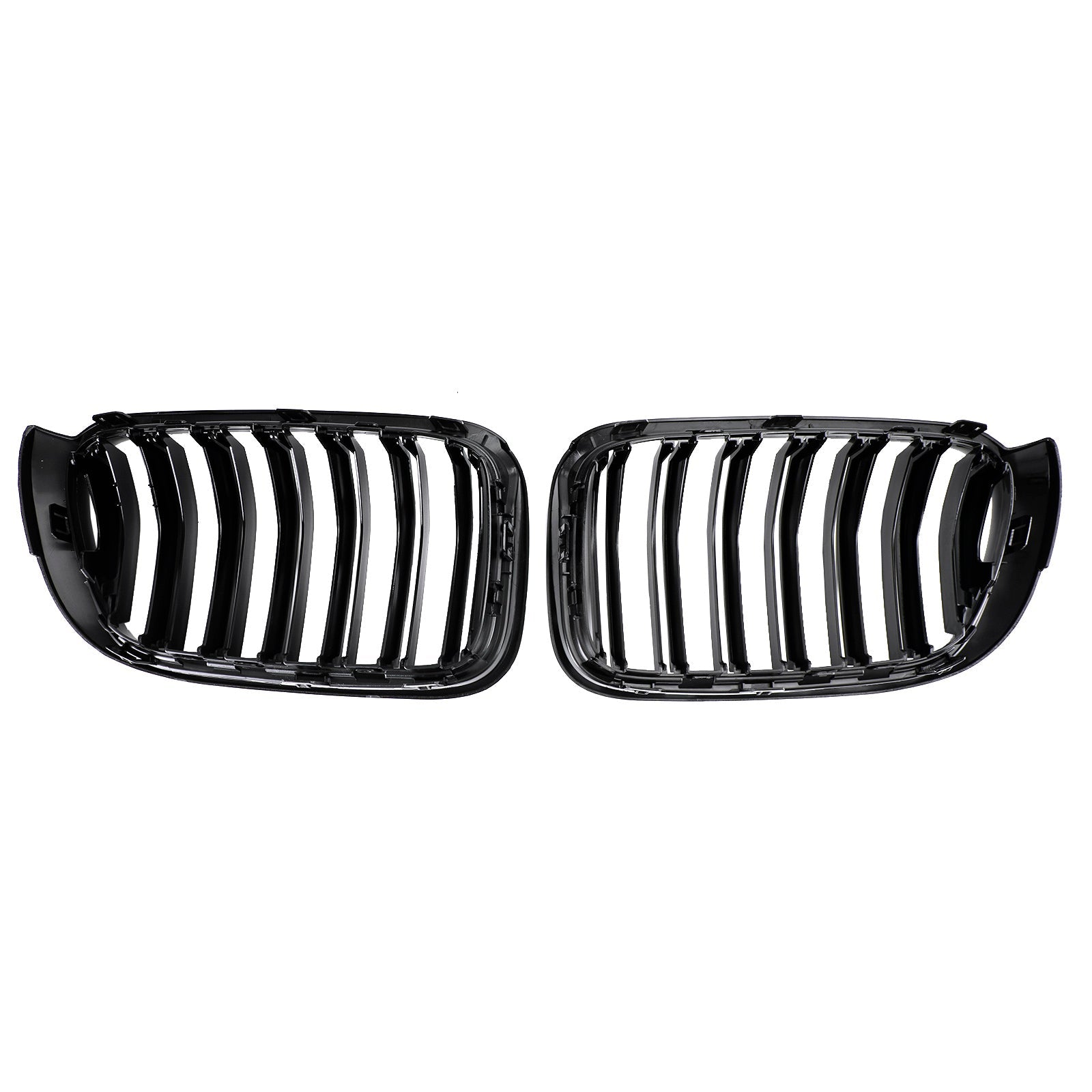 BMW X3 X4 F25 F26 2014-2017 Gloss Black Front Bumper Kidney Grille Grill