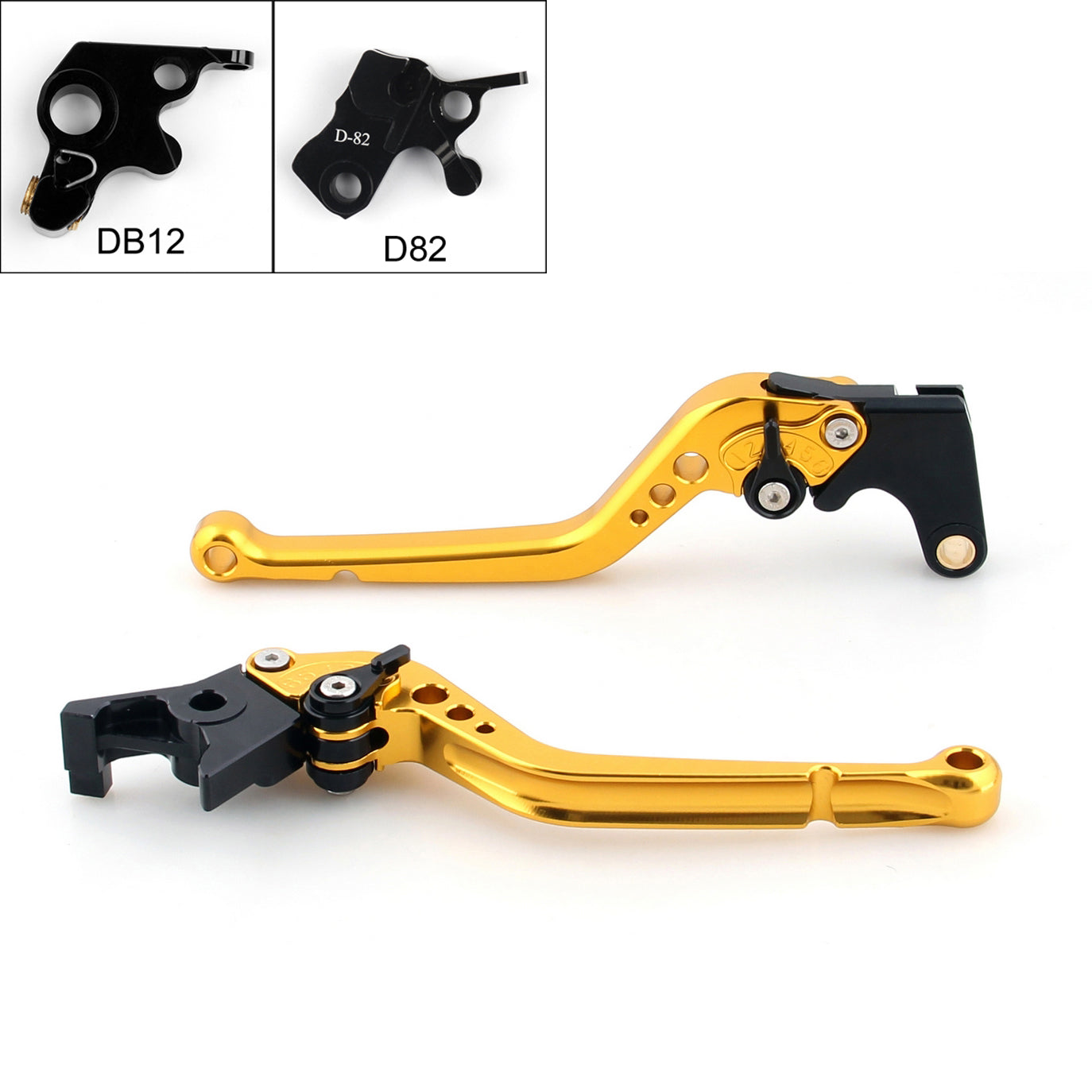 Long Brake Clutch Levers For Ducati 821 MONSTER/Dark/Stripe 2014-2016 Black Generic