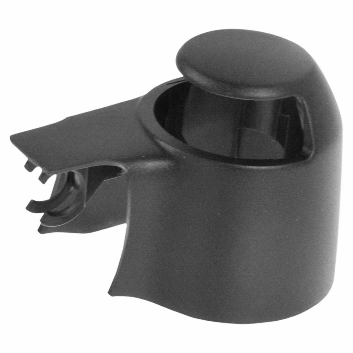 VW MK5 골프 폴로 파사트 캐디 티구안 투란 제네릭용 검정색 후방 와이퍼 블레이드 커버 캡