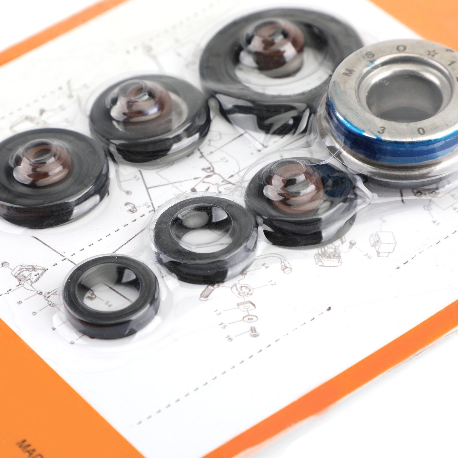 11pcs Engine Oil Seal Kit Set for Honda CRF250L 2013-2017 crf250l CRF-250L Generic