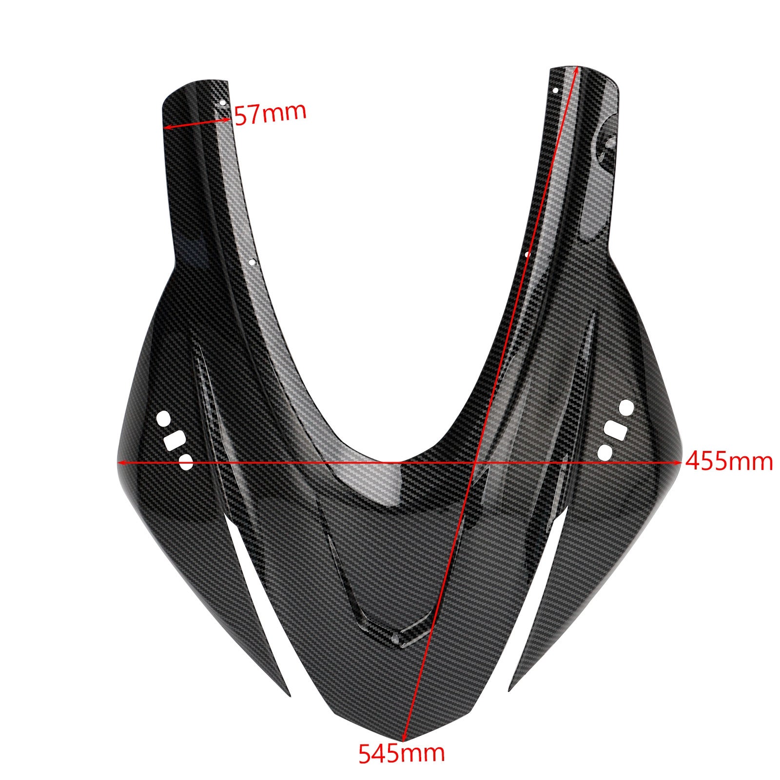 Aprilia RS 660 2020-2024 Carbon Front Headlight Hood Nose Fairing Cover