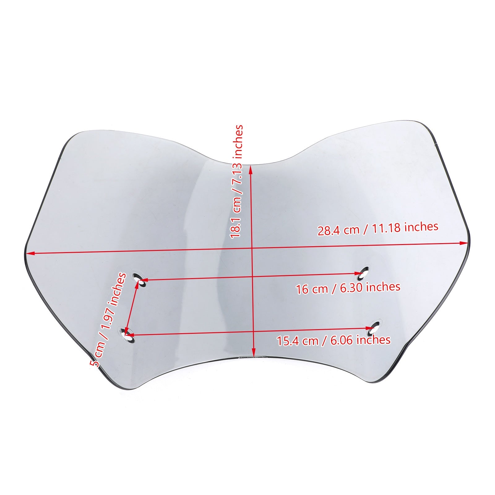 Parabrisas de plástico ABS para motocicleta Honda CMX500 Rebel 2018-2019 genérico